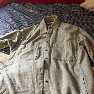 Madewell Grey Buttondown Shirt